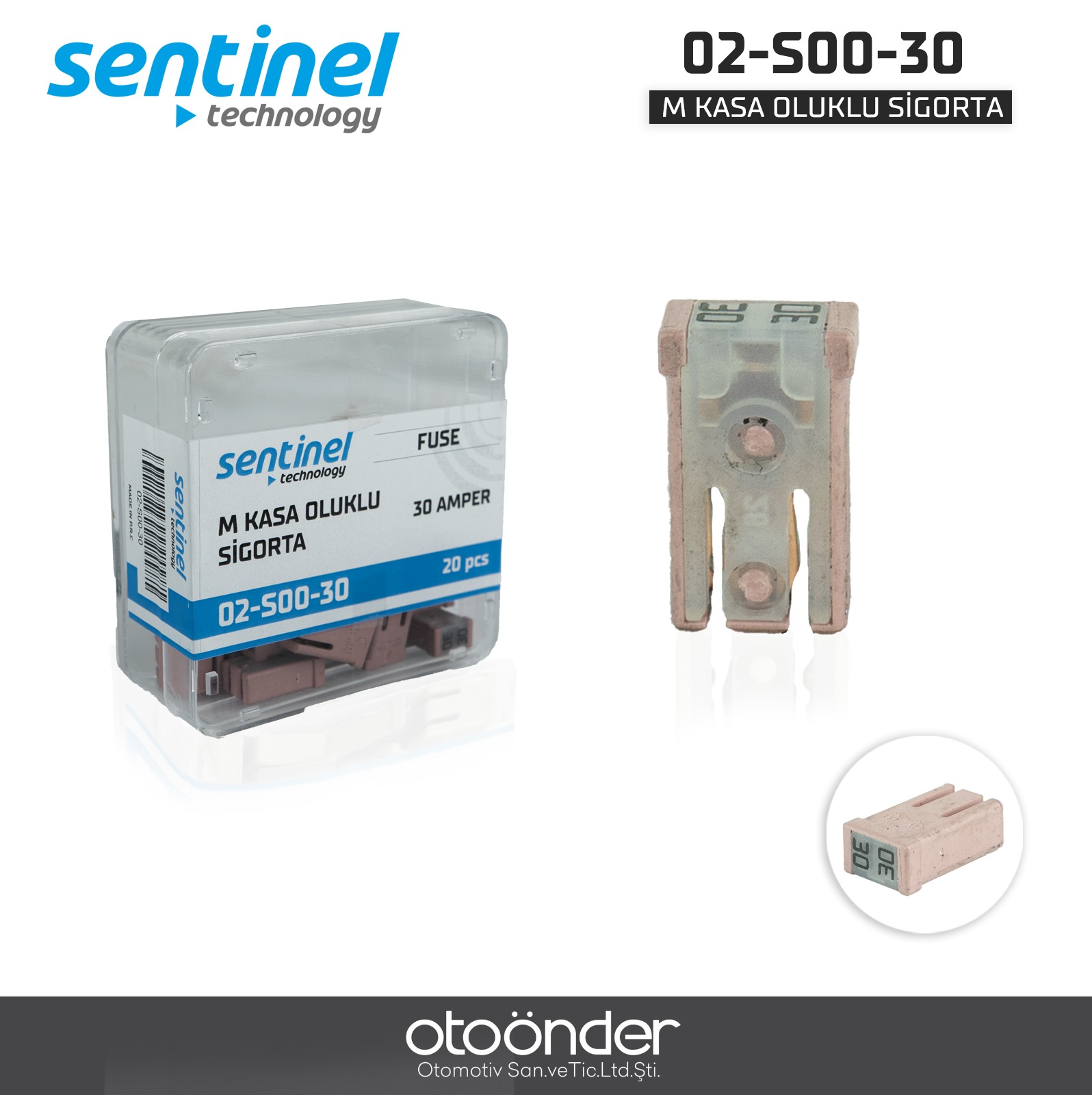 M KASA OLUKLU SİGORTA 30 AMPER