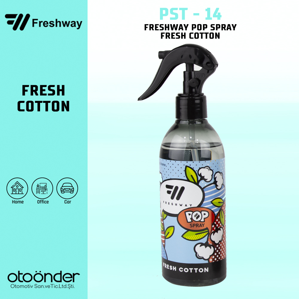 Pop Sprey Parfüm Fresh Cotton 300mlFresh Way