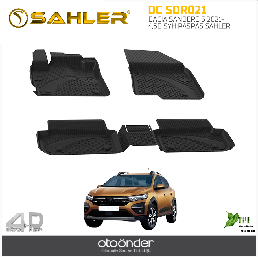 DACIA SANDERO 3 2021+ 4,5D SYH PASPAS SAHLER