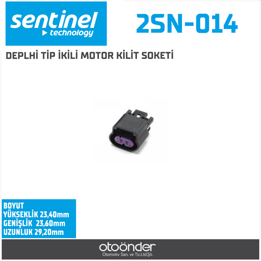 OPEL DEPLHİ TİP İKİLİ MOTOR KİLİT SOKETİ