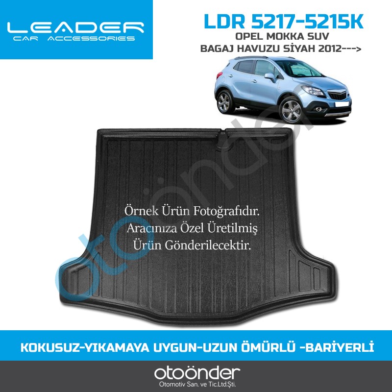 OPEL MOKKA SUV BAGAJ HAVUZU SİYAH 2012-2021