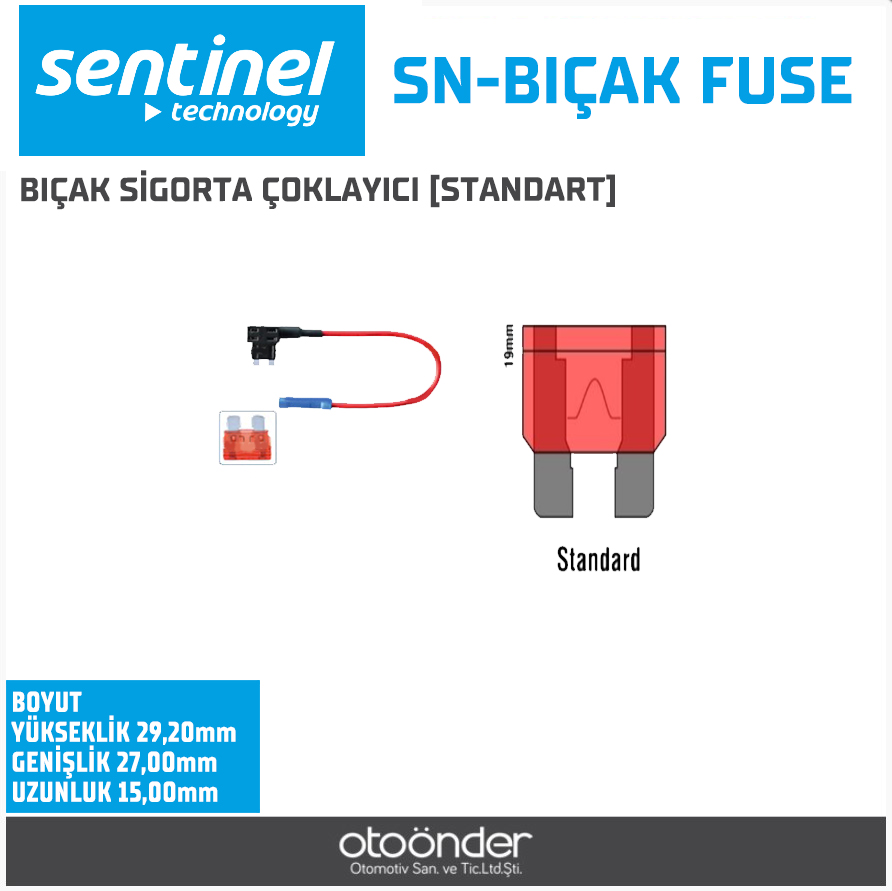 BIÇAK SİGORTA ÇOKLAYICI [STANDART]