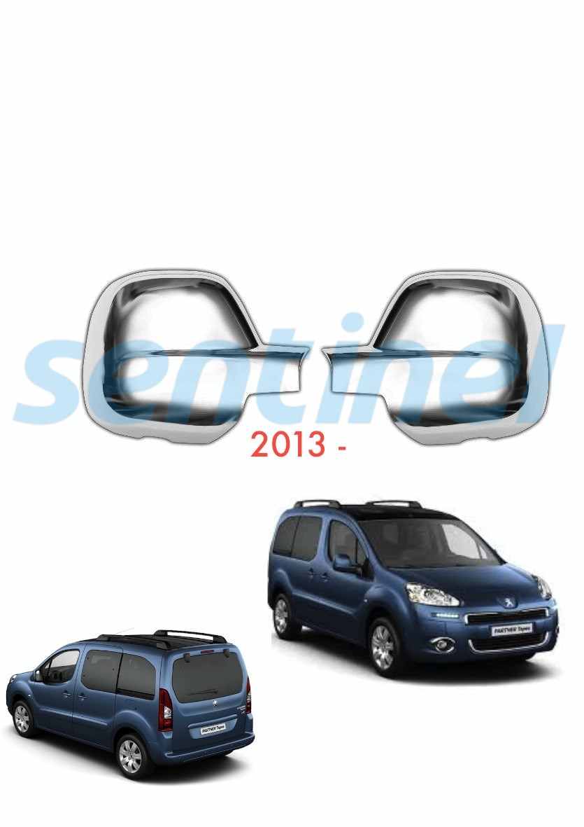 PEUGEOT PARTNER TEPEE BERLİNGO 2012> RIFTER 2019->OPEL COMBO 2018-> AYNA KAPAĞI 2012 MAKYAJLI KASA