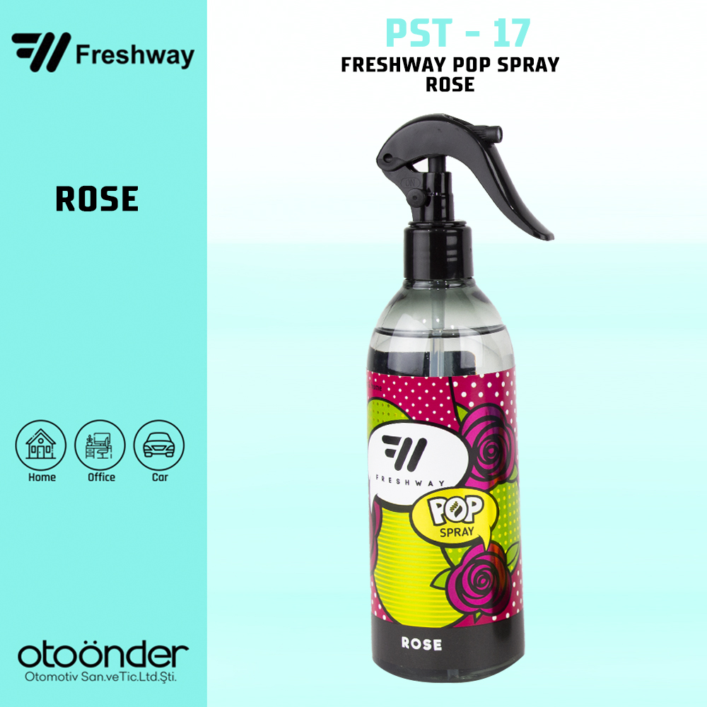 Pop Sprey Parfüm Rose 300mlFresh Way