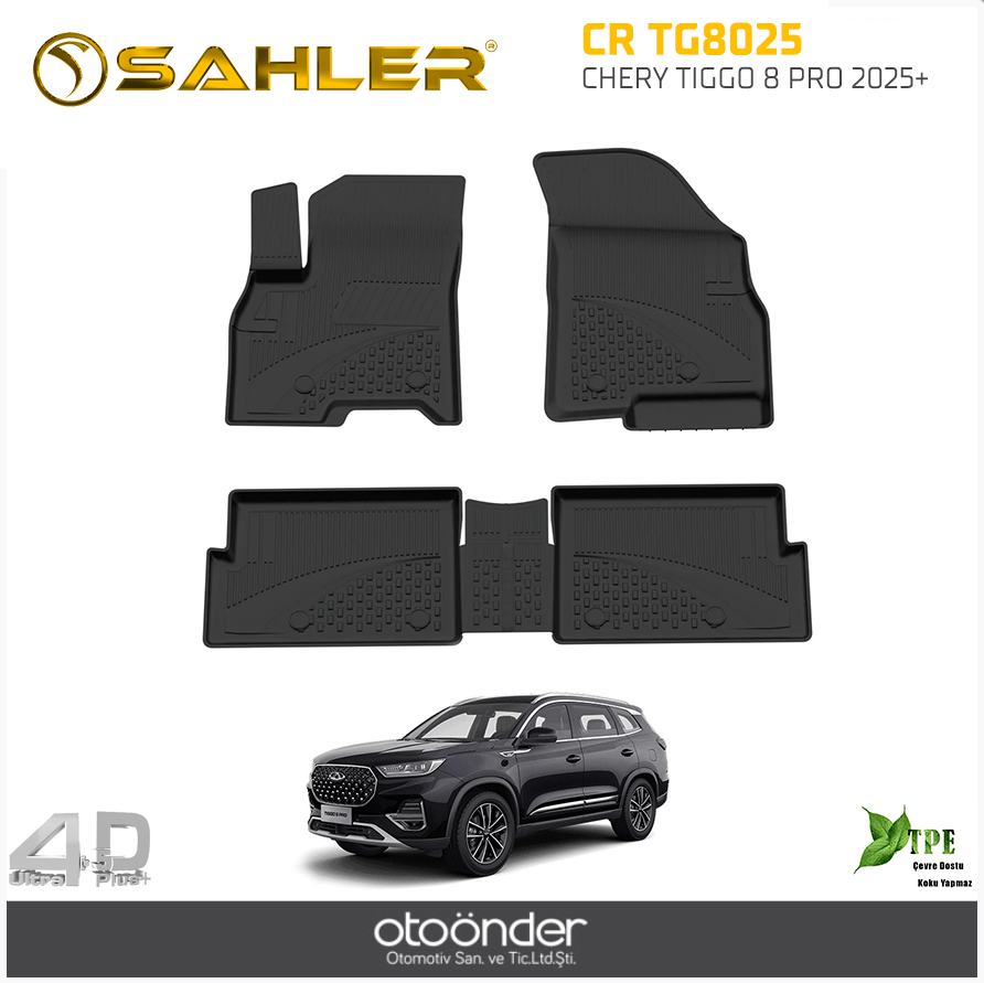 CHERY TIGGO 8 PRO 2025+ 4,5D SYH PASPAS SAHLER