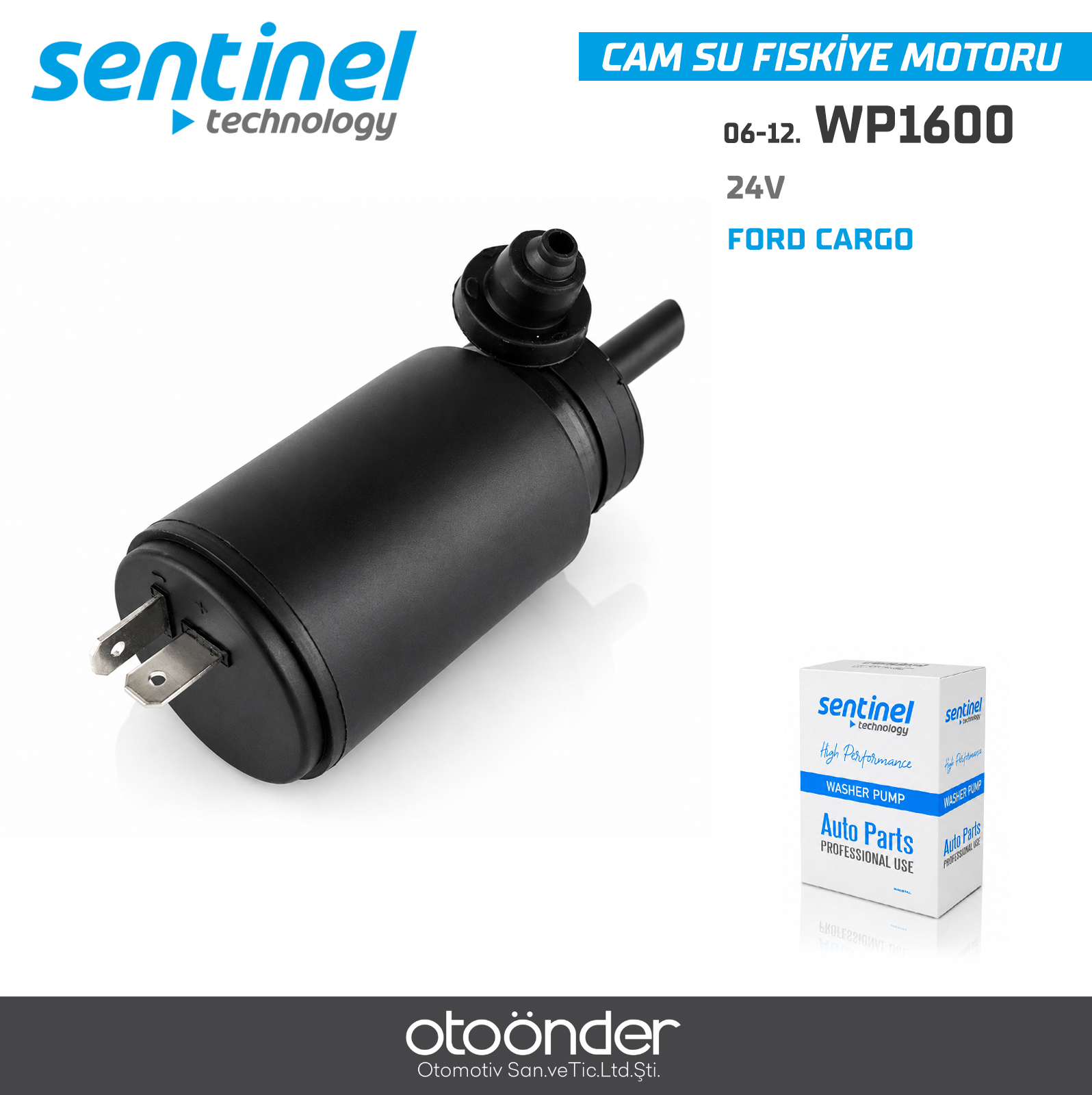 CAM SU FİSKİYE MOTORU FORD CARGO 24V