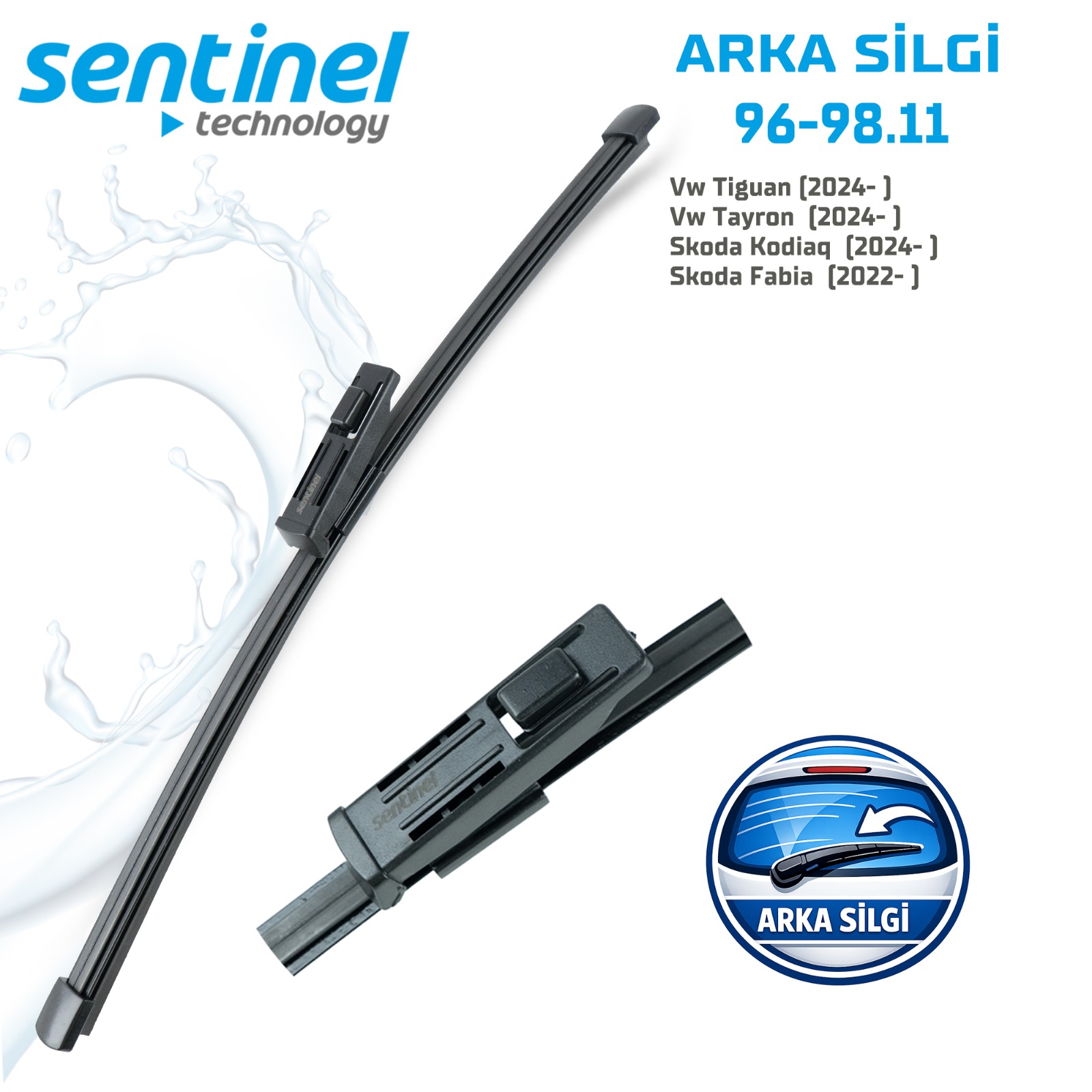 Arka Silgi Vw Tiguan (2024-) Tayron (2024-) Skoda. Kodiaq(2024-) Fabia (2022-)