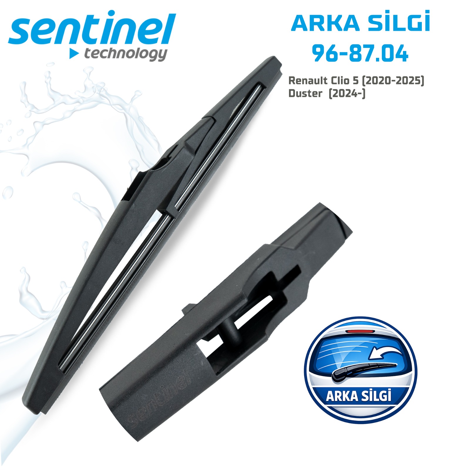 Arka Silgi Renault Clio 5 (2020-2025) Duster.(2024-)