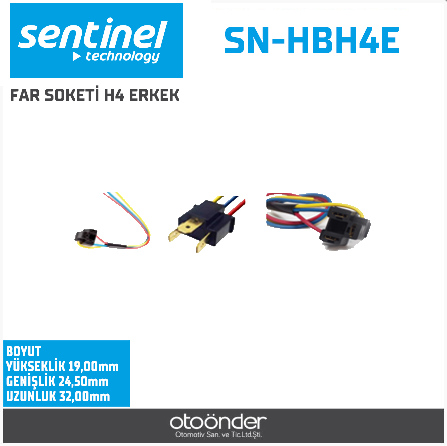 FAR SOKETİ H4 ERKEK