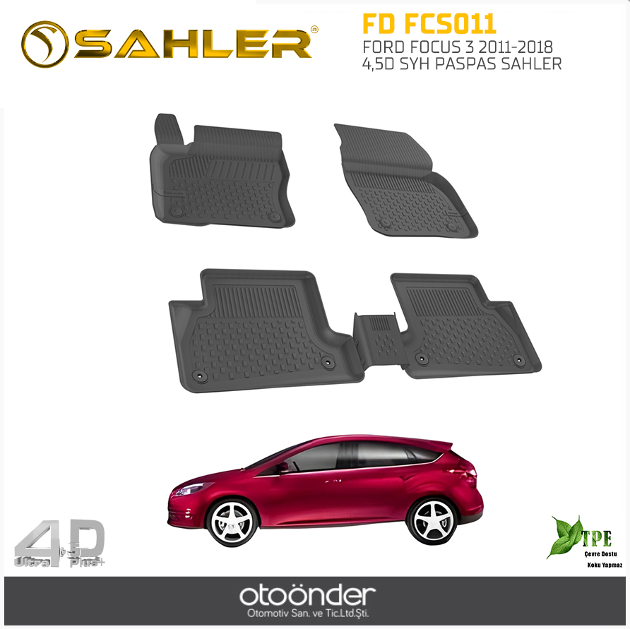 FORD FOCUS 3 2011-2018 4,5D SYH PASPAS SAHLER