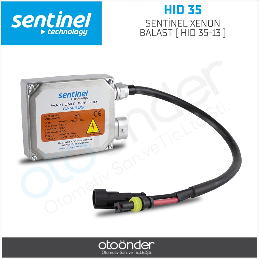 SENTİNEL XENON BALAST  ( HID 35-13 )