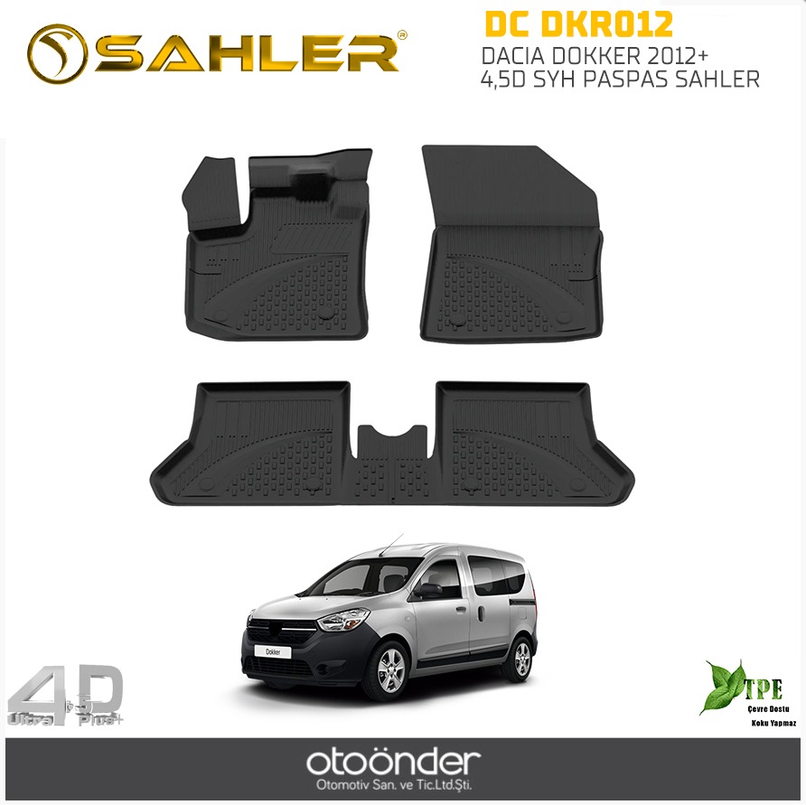 DACIA DOKKER 2012+ 4,5D SYH PASPAS SAHLER