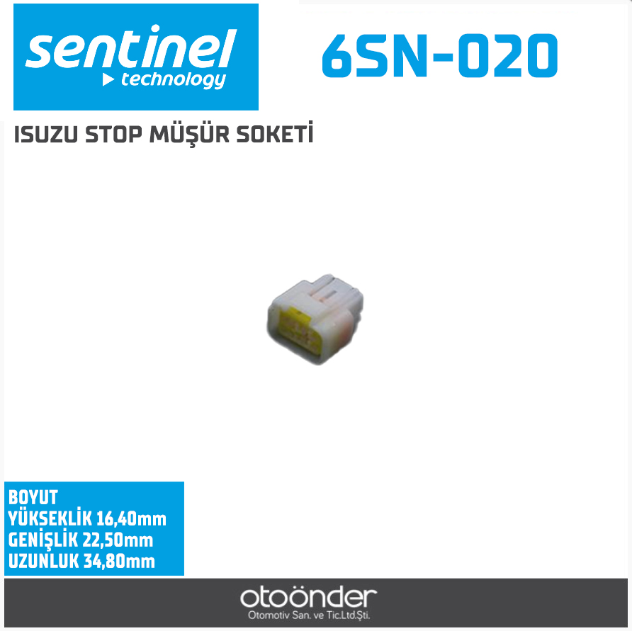 ISUZU STOP MÜŞÜR SOKETİ