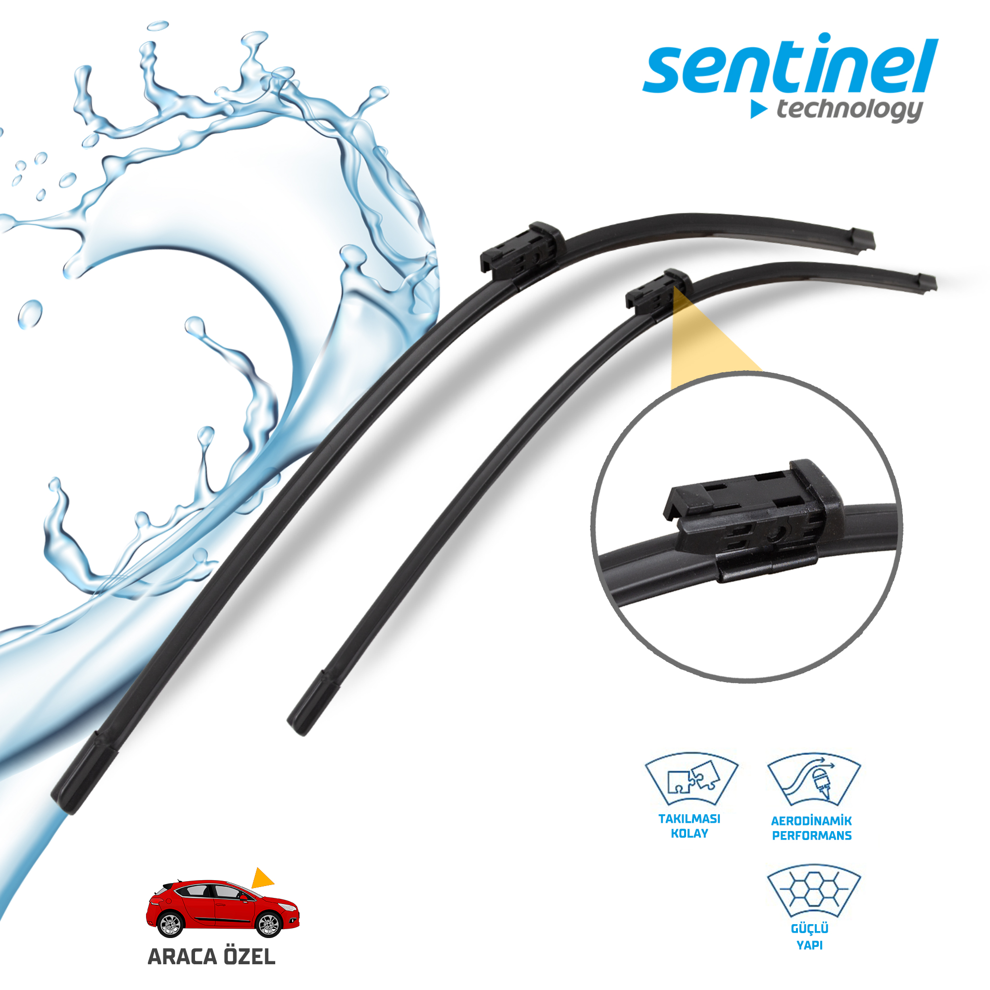 SÜPÜRGE TK ÖN VOLVO S40 06-12, S60 01>. S80 06>,XC 60 08-17, XC 70 07>, V50 06>, V60 10>V70 07>,, 26"+20"