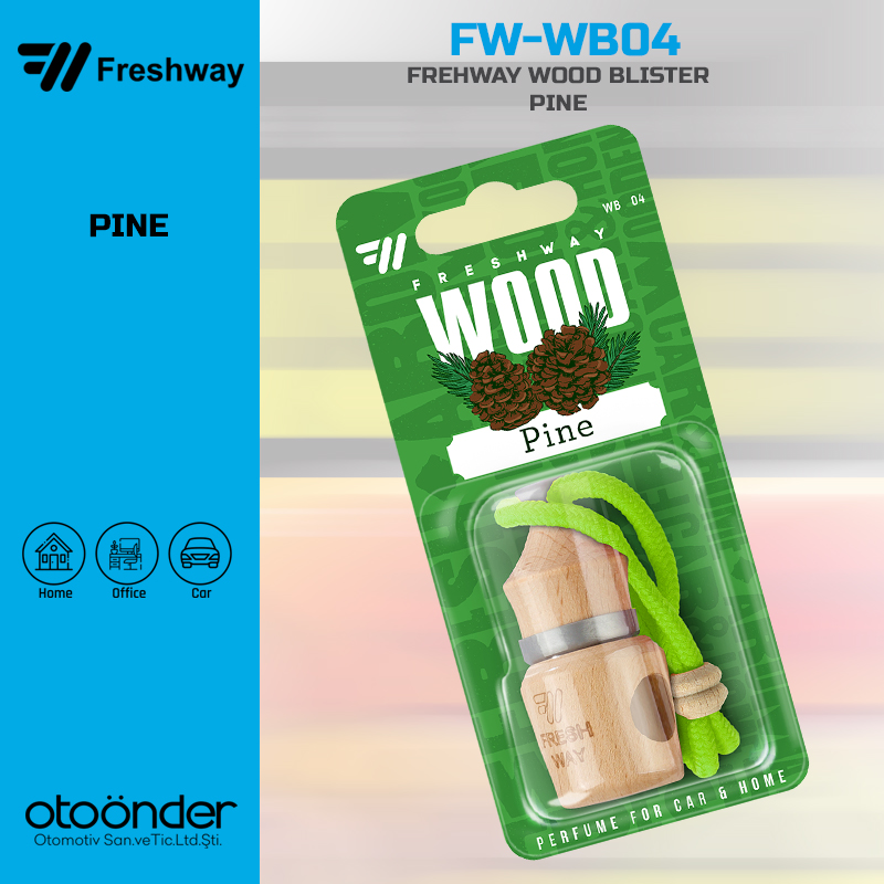 WOOD BLISTER Asma Koku PineFresh Way