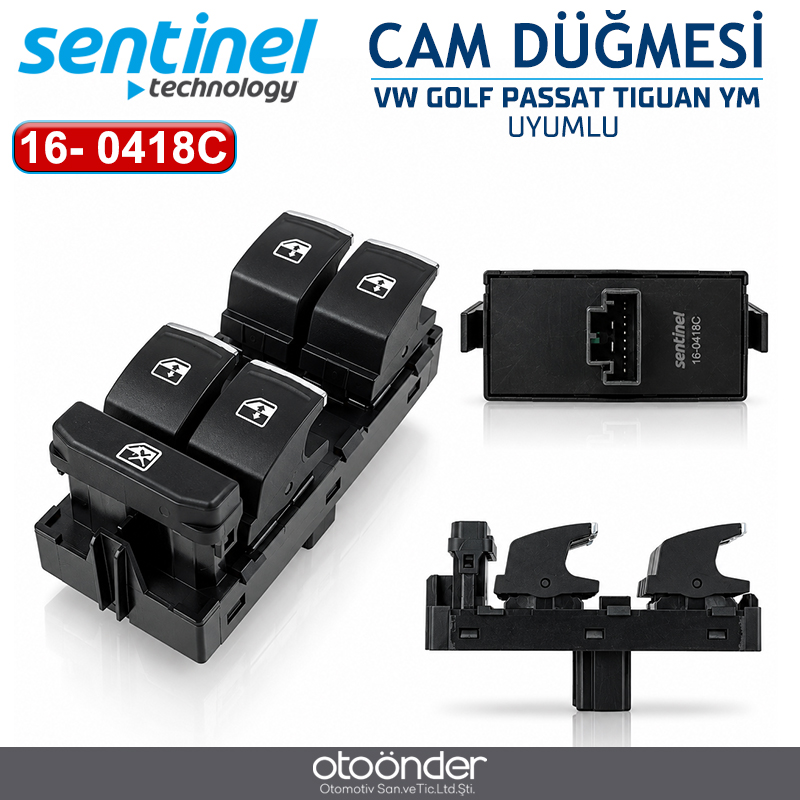 CAM ANAHTARI VW GOLF PASSAT TIGUAN YM SOL OKLU KRO