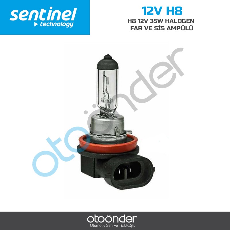 H8 12V 35W HALOGEN FAR VE SİS  AMPÜLÜ