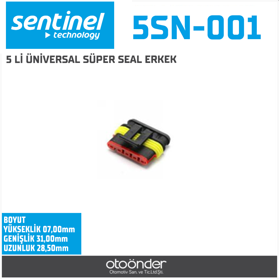 5 Lİ ÜNİVERSAL SÜPER SEAL ERKEK