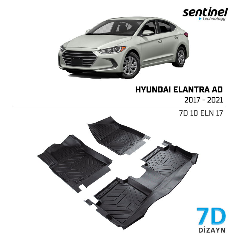 HYUNDAI ELANTRA AD 2017-2021  PASPAS SİYAH