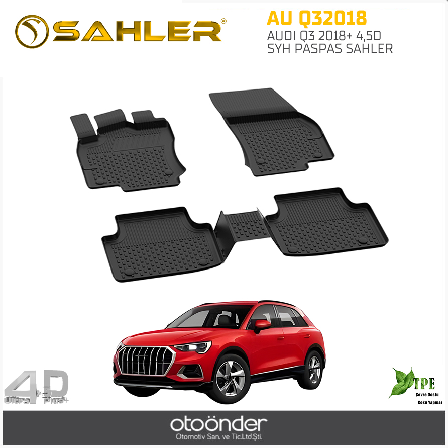 AUDI Q3 2018+ 4,5D SYH PASPAS SAHLER