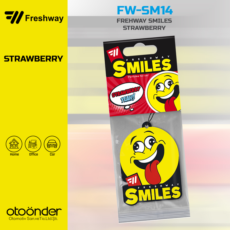 DRY SMILE Kağıt Koku StrawberryFresh Way