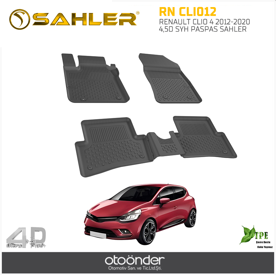 RENAULT CLIO 4 2012-2020 4,5D SYH PASPAS SAHLER