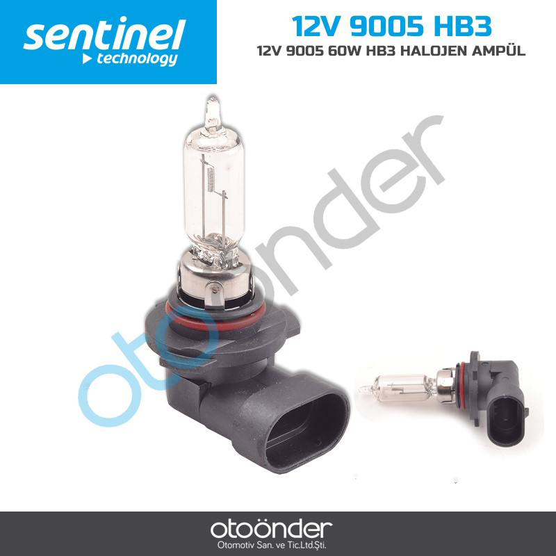 12V 9005 60W HB3 HALOJEN AMPÜL