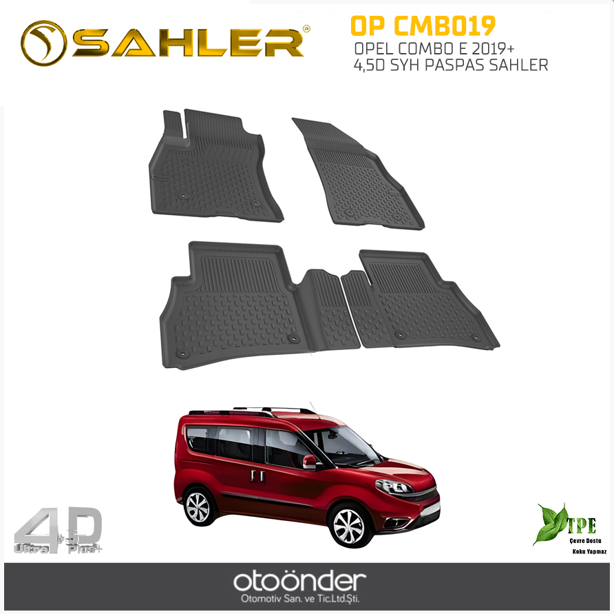 OPEL COMBO E 2019+ 4,5D SYH PASPAS SAHLER