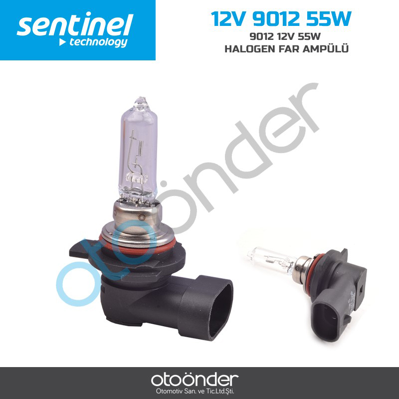 9012 12V 55W HALOGEN FAR  AMPÜLÜ