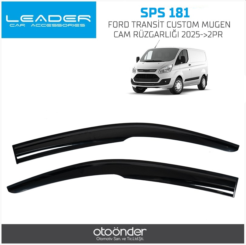 FORD TRANSİT CUSTOM MUGEN CAM RÜZGARLIĞI 2025->2PR