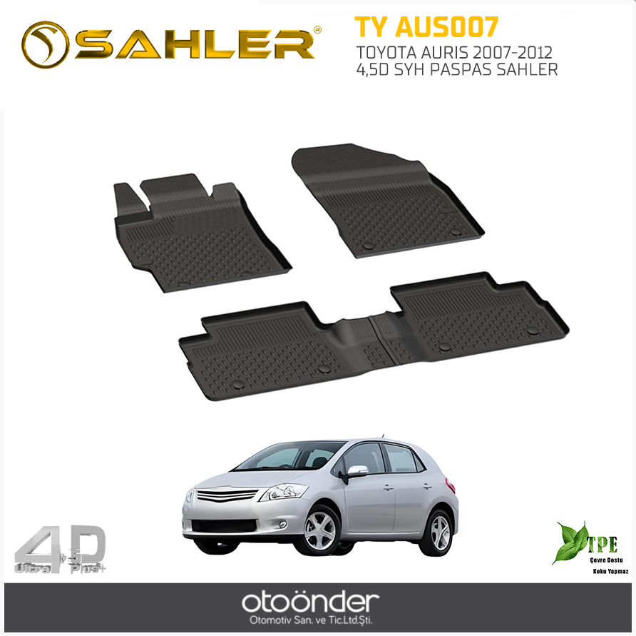 TOYOTA AURIS 2007-2012 4,5D SYH PASPAS SAHLER