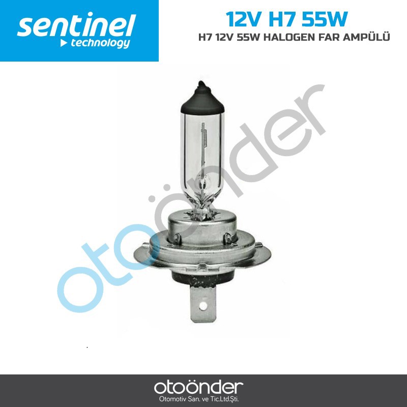 H7 12V 55W HALOGEN FAR AMPÜLÜ