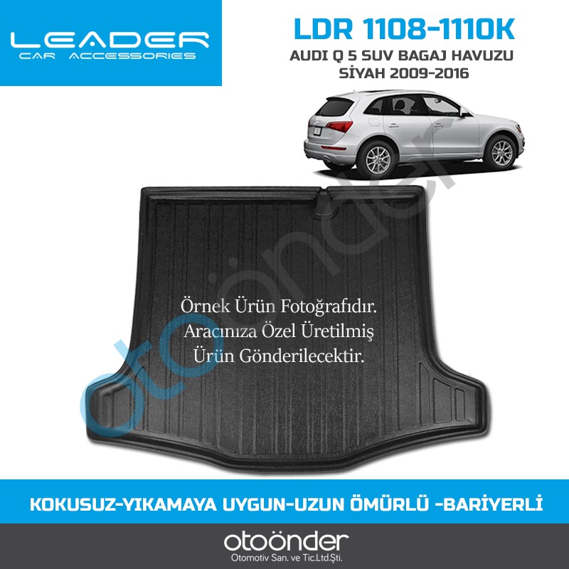 AUDI Q 5 SUV BAGAJ HAVUZU SİYAH 2009-2017