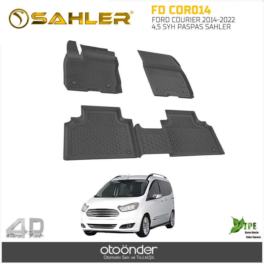 FORD COURIER 2014-2023 4,5 SYH PASPAS SAHLER