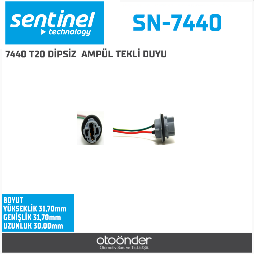 AMPUL DUYU T20[TEK DUY][LED][DİPSİZ]