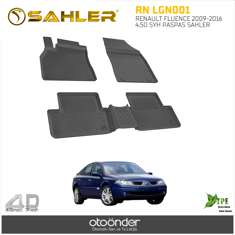 RENAULT LAGUNA 2 2001-2007 4,5D SYH PASPAS SAHLER