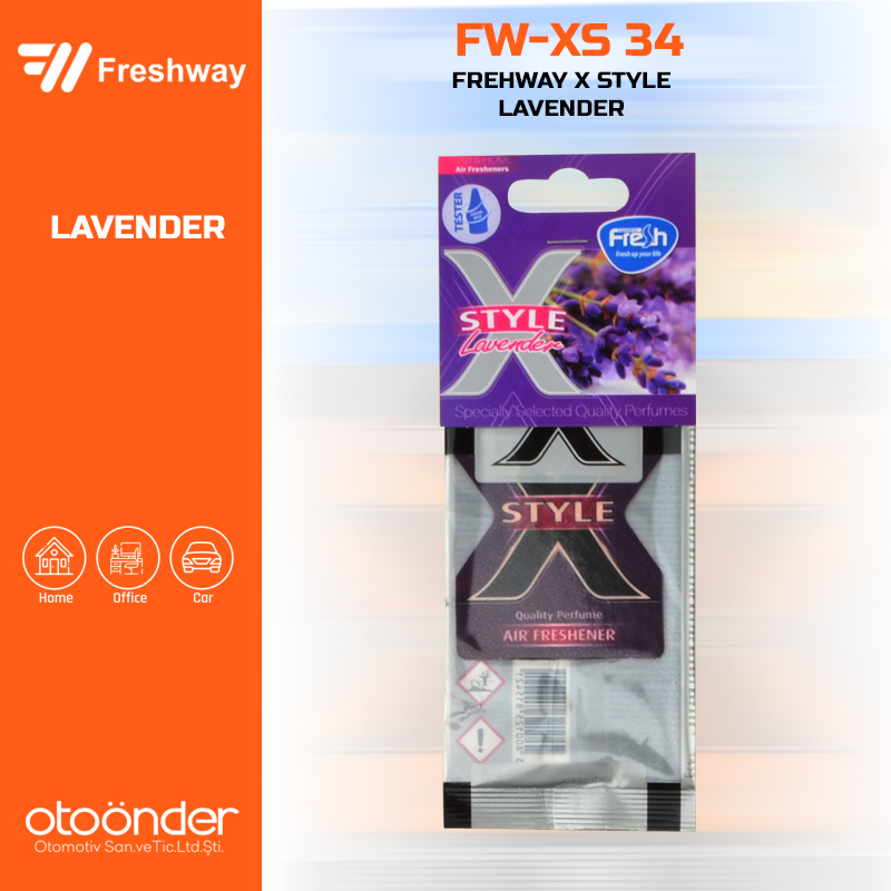 X Style Kağıt Koku LavenderFresh Way