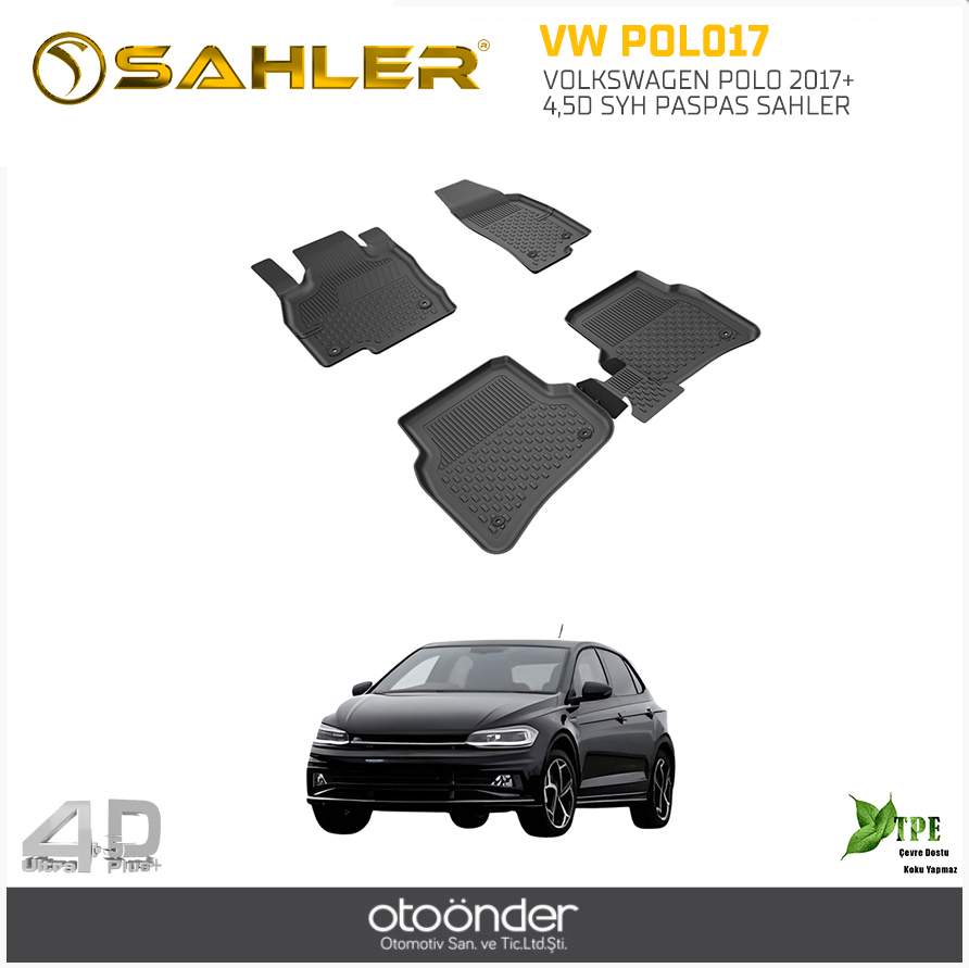 VOLKSWAGEN POLO 2017+ 4,5D SYH PASPAS SAHLER