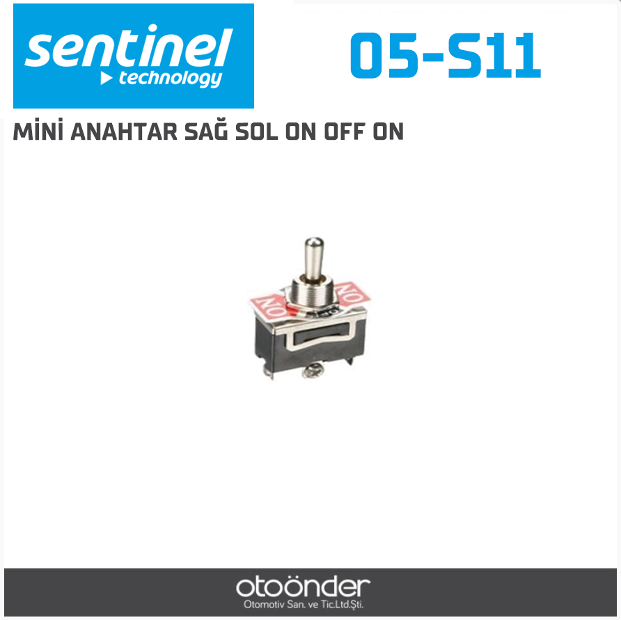 MİNİ ANAHTAR SAĞ SOL ON OFF ON