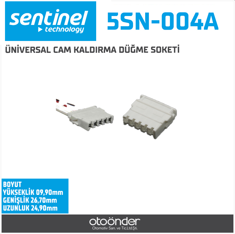 ÜNİVERSAL CAM KALDIRMA DÜĞME SOKETİ