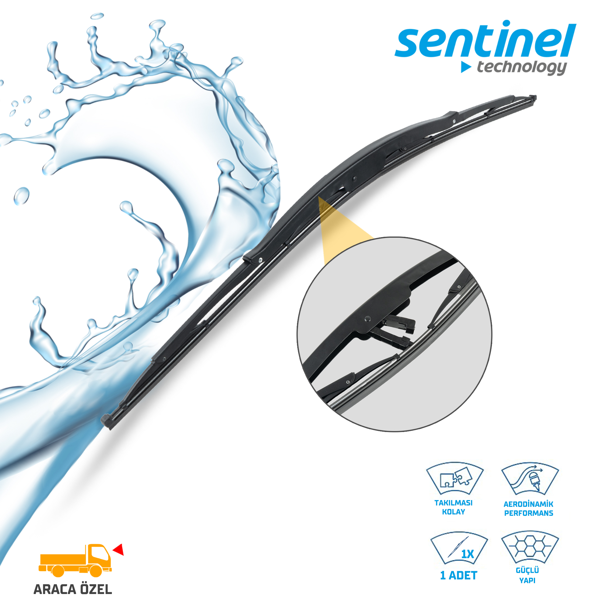 SİLECEK SÜPÜRGESİ 1000mm EURO STAR ADET