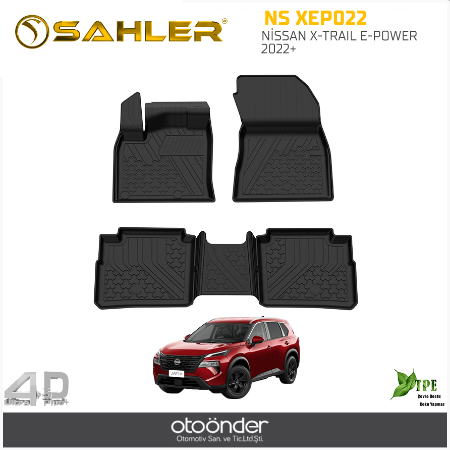 NİSSAN X-TRAIL E-POWER 2022+ 4,5D SYH PASPASSAHLER