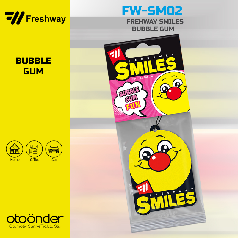 DRY SMILE Kağıt Koku Bubble GumFresh Way