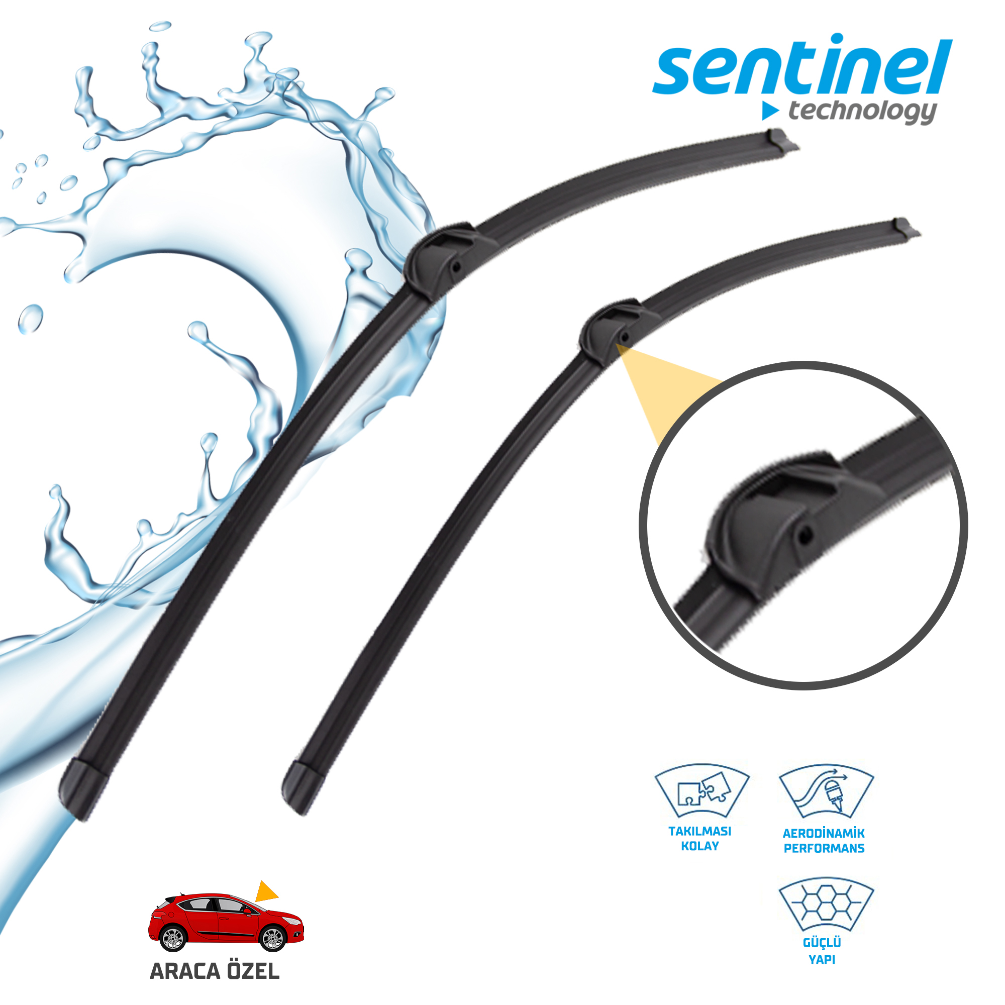 SÜPÜRGE TK ÖN MERCEDES E-CLASS W211 2002-2009MERCEDES CLS CLASS C219 2004-2010,, 26"+26"