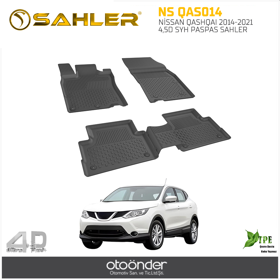 NİSSAN QASHQAI 2014-2021 4,5D SYH PASPAS SAHLER