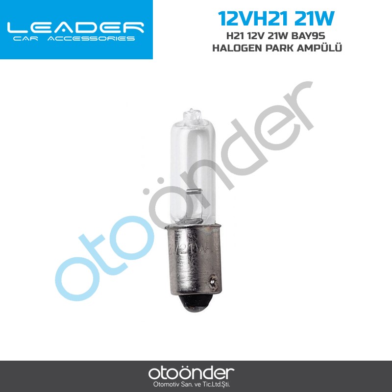 H21 12V 21W BAX9S HALOGEN PARK AMPÜLÜ