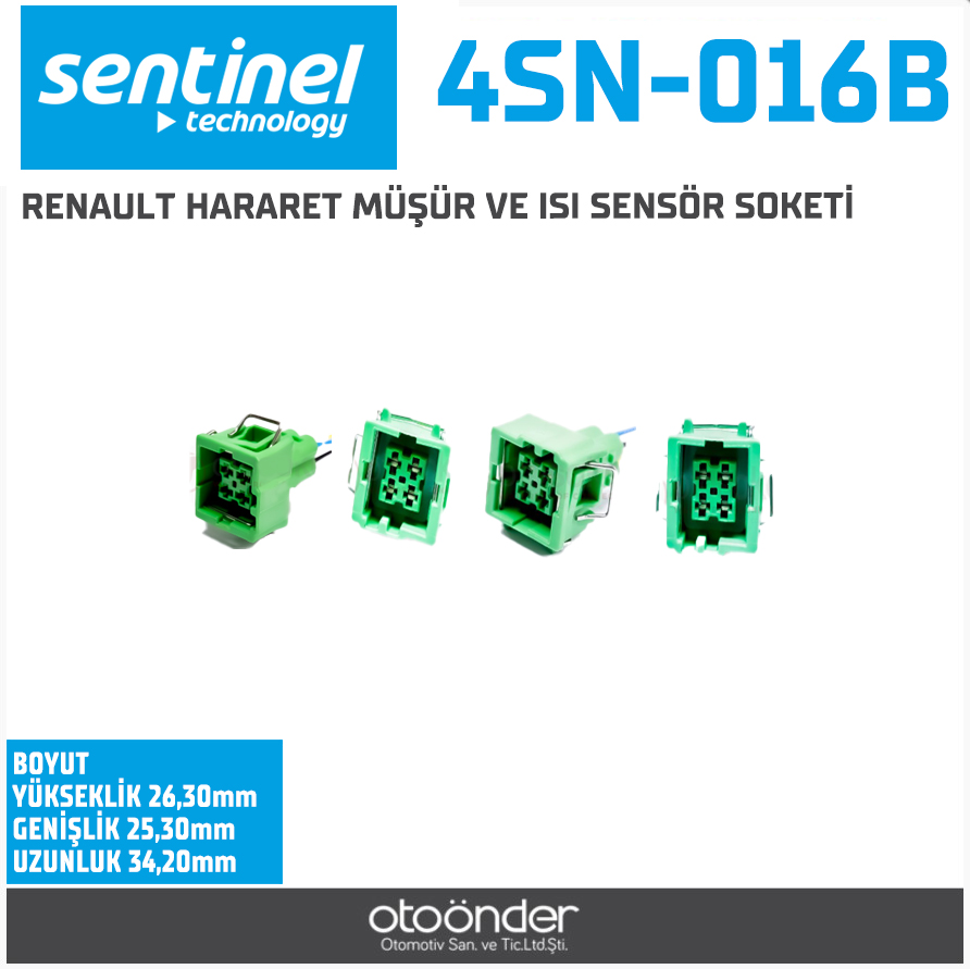 HARARET MÜŞÜR VE ISI SENSÖR SOKETİ[RENAULT]