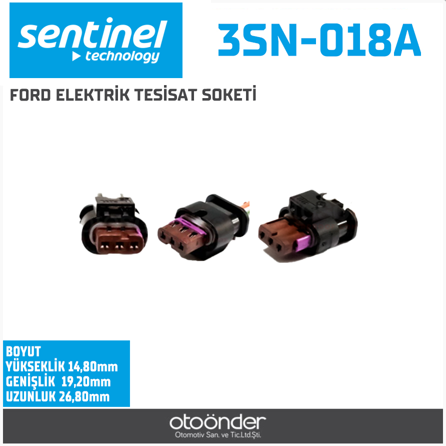 ÖN PARK SENSÖR SOKETİ[AUDI / FORD / SEAT / SKODA/ VOLKSWAGEN]