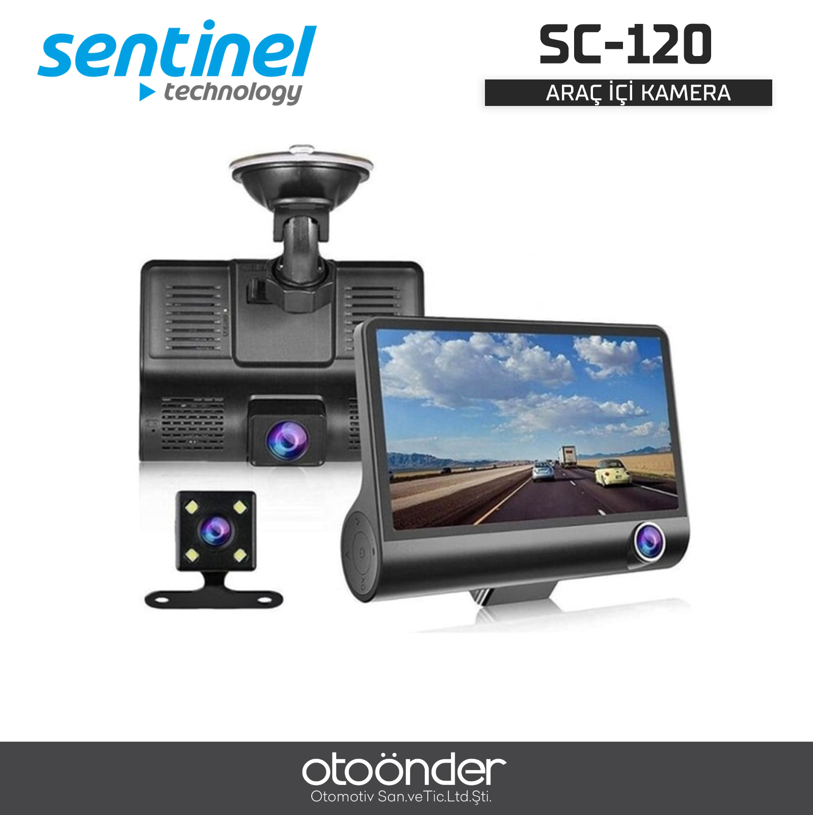 KAYIT CİHAZI  3 KAMERALI