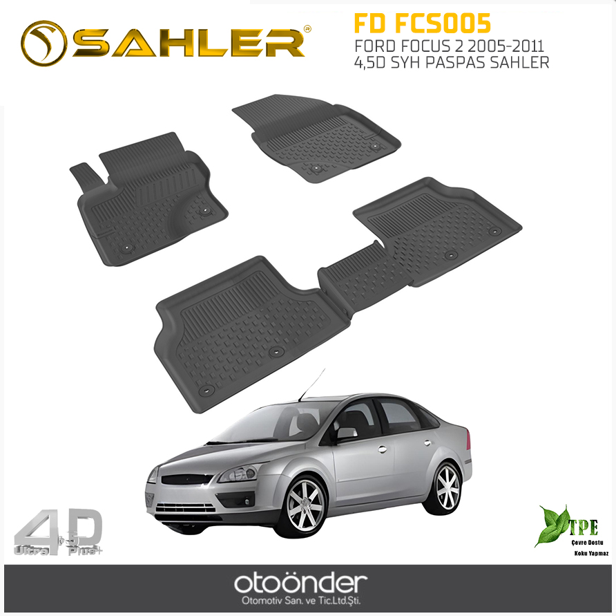 FORD FOCUS 2 2005-2011 4,5D SYH PASPAS SAHLER